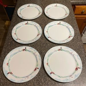Vintage Corelle Outer Banks Large Dinner Plates